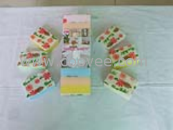 印花海绵百洁布,清洁用品,日用品,家居用品等