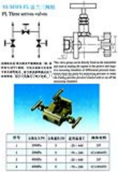 SS-M3F8-FL法兰三阀组