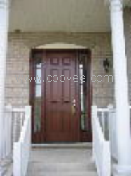 【别墅门】方形侧扇入户门-2