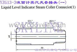 YZG13-3液面计蒸汽夹套接头（一）