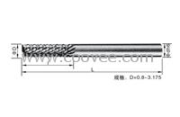 雕刻刀具,玻璃纤维铣刀