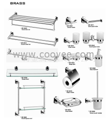 铜卫浴挂件 马桶刷架 化妆台