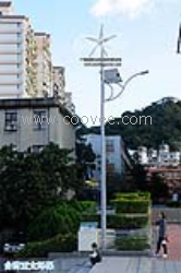 人行道风光互补路灯，小型风力发电机厂家-尚能