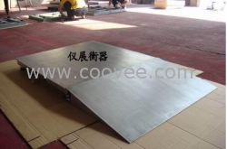 SCS-1*1m 1吨地磅青海、甘肃1*1.2m防水电子地磅5吨地磅秤