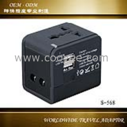 S-568(双USB)转换插座