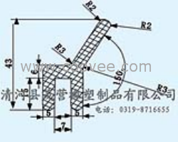 邢台塑钢门窗密封胶条厂家