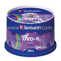 威宝DVD+R50P 刻录光盘