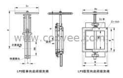 LPD单向启闭排灰阀 手动