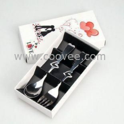 情侣餐具，不锈钢餐具情侣套装