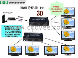 HDMI高清分配器1分4