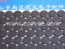 黑色圆形橡胶垫硅胶脚垫10*2生产批发