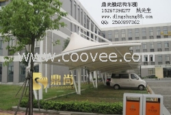 郑州汽车停车棚、济源膜结构
