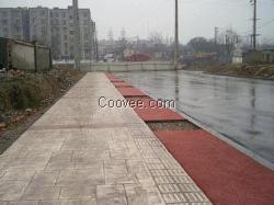 压花地坪，压印地坪，彩色混凝土