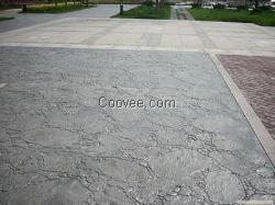 供应海口压花地面，彩色压花地坪