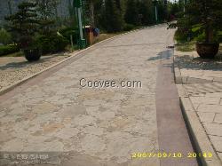 上海压模地坪，混凝土压模