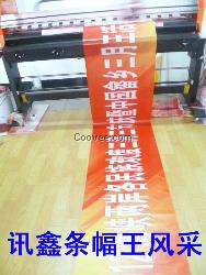 肥西彩色条幅机/蚌埠彩色条幅机/条幅机