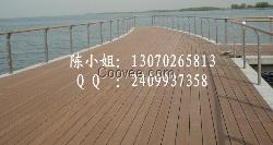 供应码头栈道防水木塑实心地板厂家直销