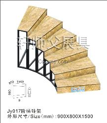 铺地广场砖地板阶梯砖样品陈列架木地板展架