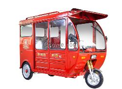 金彭全封闭客运c推拉门电动三轮车,推拉门