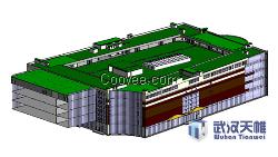 整体建筑全BIM建模 可视化技术