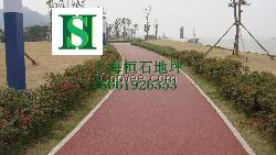 透水城市公园地面铺装 重庆透水地坪