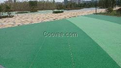 彩色透水地坪的价格和施工工艺 上海桓石