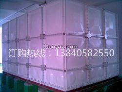 内蒙古通辽阻燃玻璃钢水箱 SMC组合水箱